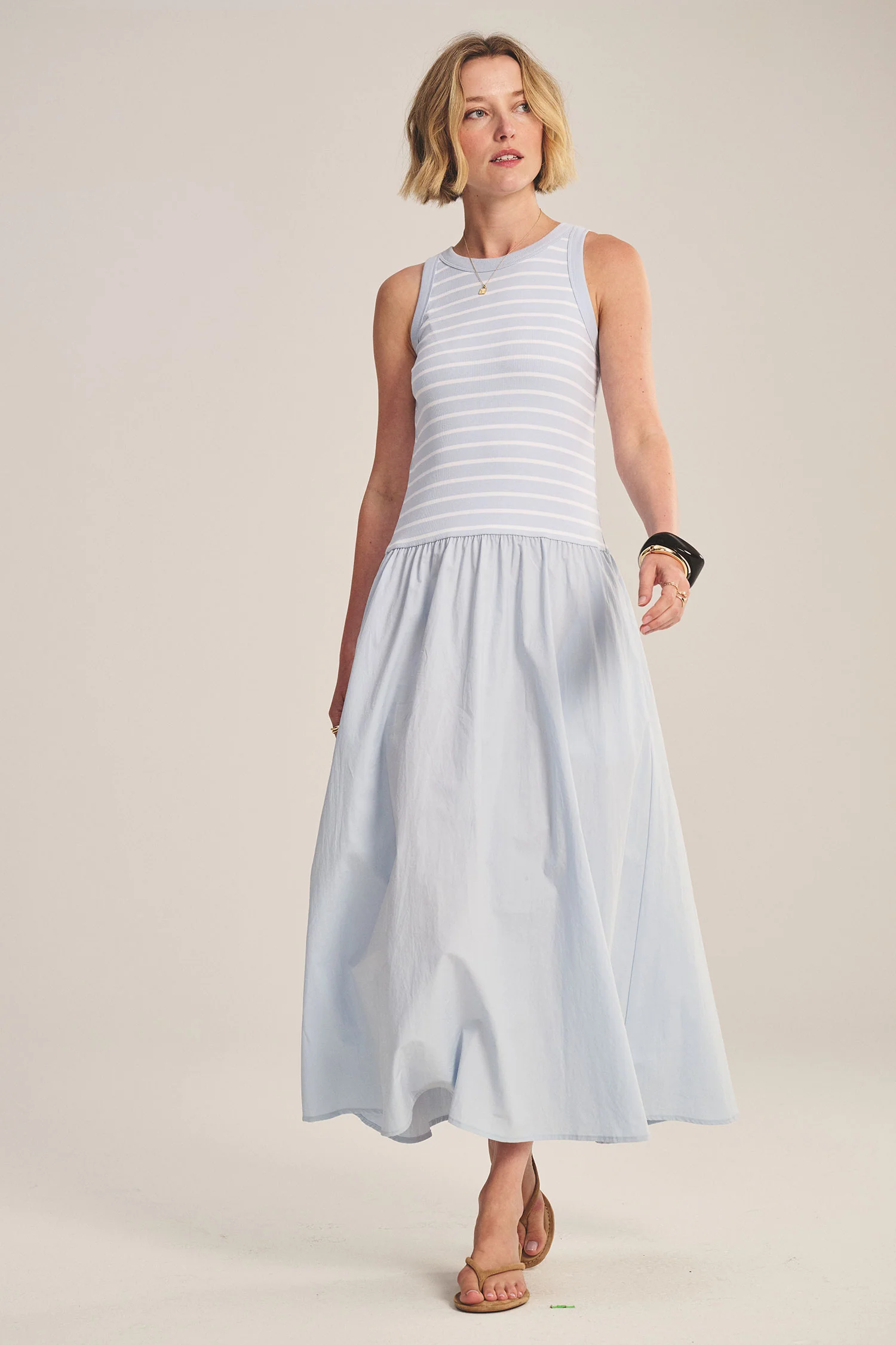 ROMINA DRESS IN ICE - Image 4
